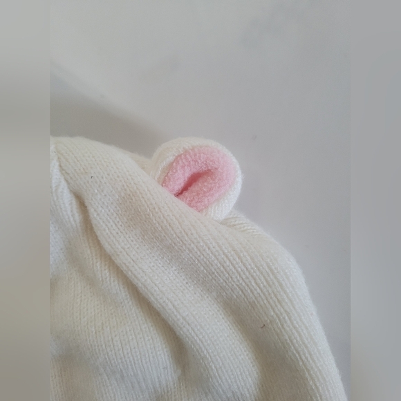 3/$30 - Kids Winter Beanie Hats for Baby Girls - Bunny Cats ears - Toddler Size - Picture 4 of 9